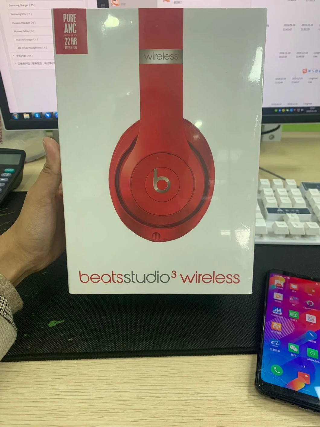 Beats Wireless for Studio3 Smart Phone Earphone Bluetooth Headset Urbeat Headphone